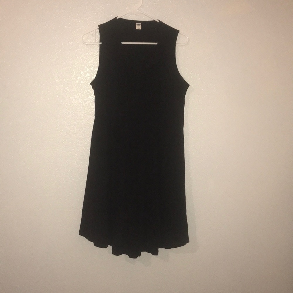 Black dress.
